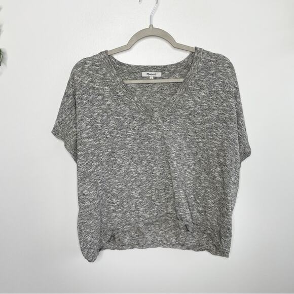 MADEWELL Paulson Sweater Tee Gray Size Large - Picture 2 of 7